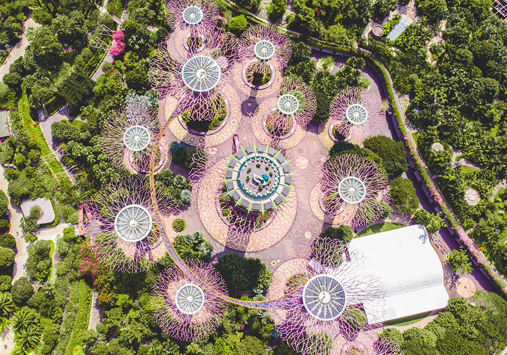 Gardens by the bay drone sales flying